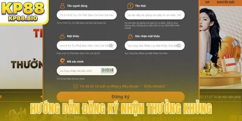 Hướng dẫn đăng ký nhận thưởng khủng